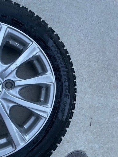 [美品]スタッドレス　PRACTIVA ICE BP02 【165/65R14 79Q】　　