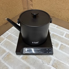 I665 🌈 2023年製の美品♪ Russell Hobbs 温度調整電気ケトル T Kettle(Tケトル) ⭐ 動作確認済 ⭐ クリーニング済の画像