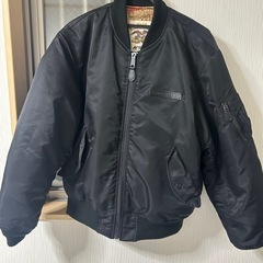AVIREX 50周年記念　ＭＡ1 ジャケット　おまけシールつきの画像