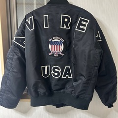 AVIREX 50周年記念　ＭＡ1 ジャケット　おまけシールつき