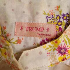 極美品 未使用に近い 札幌 ブランド トランプ フリルシャツ ブラウスの画像