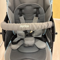 Aprica オプティア オート4キャス アクア 高級モデル ベビーカーの画像