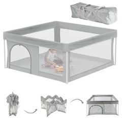 ほぼ新品　ベビーサークル 130cm✖︎130cmの画像