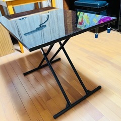 6段階調整可能折りたたみテーブル