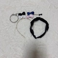 ヘアアクセサリー　カチューシャ　ピン　イヤリング