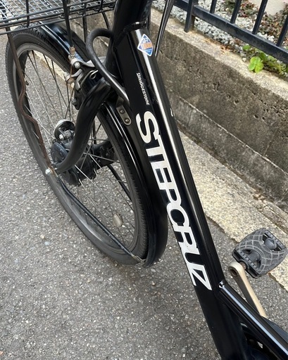 BRIGESTONE ステップクルーズ　電動自転車　管070402