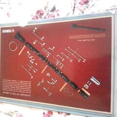 YAMAHA 楽器解体図　クリアファイル