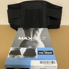 マックスベルト(Lサイズ) meブラック コルセット　腰痛　新品...