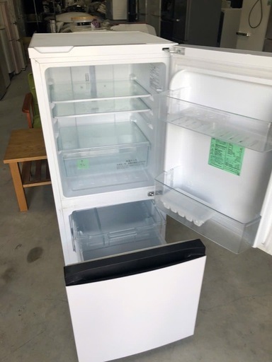 NO B33 ★格安特価★福岡市内配送設置無料★ハイセンス 134L 2ドアノンフロン冷蔵庫 オリジナル パールホワイト HR-D1303 2021年 NO B33 🌈福岡市内配送設置無料✨🌈ハイセンス 134L 2ドアノンフロン