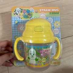 【最終値下げ‼️】ストローマグ　いないいないばぁっ！　⚠️ストロー、パッキンは新品ですの画像