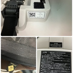 パナソニック ギュットクルーム 純正 フロントチャイルドシート レインカバーなど付属の画像