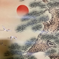 掛け軸　草風の画像