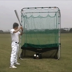 ※中古PROMARK プロマーク 硬式 軟式バッティングトレーナ...