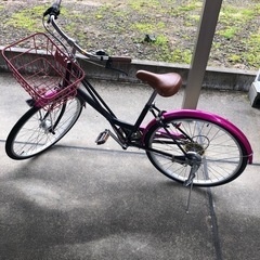24インチ ギア付き自転車