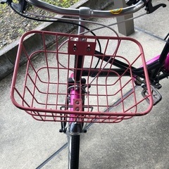 24インチ ギア付き自転車の画像