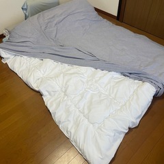 掛け布団（ダブルサイズ）カバー付き