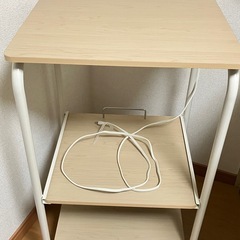 【美品】収納棚 シェルフ レンジラック キッチン台
  山善