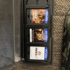 ＰＳＰ本体、PSVITA本体、ソフト4枚の画像