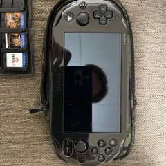 ＰＳＰ本体、PSVITA本体、ソフト4枚の画像