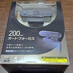 【美品】Webカメラ UCAM-C820ABBK エレコム ELECOMの画像