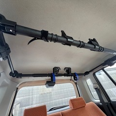 VISOA U-A20 マルチサイドバー、車内用バー、ロッドホルダーの画像