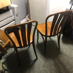 ダイニング　チェア 2脚セットの画像