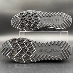 【値下げしました！！】未使用 JIMMY CHOO／ジミーチュウスニーカーニットの画像