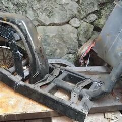 スーパータクト250ccエンジンフレーム