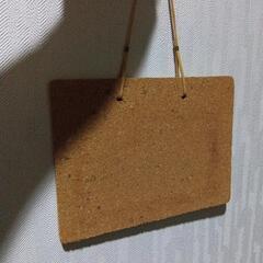 【中古】コルクボード 看板 手作り札に 