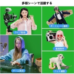 グリーンバック　クロマキー 背景スタンド 200x200cm　の画像