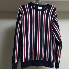 BEAMS 縦縞ニットセーター Sサイズ