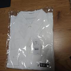【新品、未使用】ブラウス　白　事務服　の画像