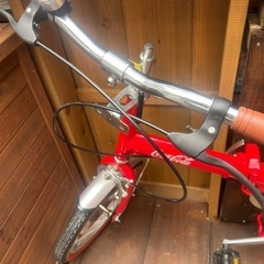 超可愛い非売品のコカコーラの折りたたみ自転車😍の画像