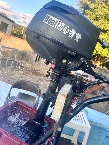 トーハツ4スト二馬力船外機