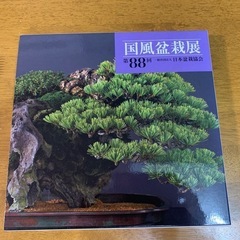 盆栽、国風盆栽展写真帳の画像