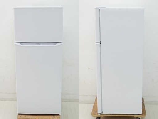 【ハイアール】2ドア 冷凍冷蔵庫 130L JR-N130B 2022年