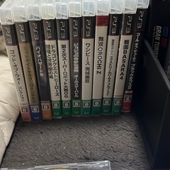 PS3 本体とソフト43本セット  の画像