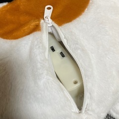 【新品・タグ付き】フリフリしっぽクッション　三毛猫　人気の画像