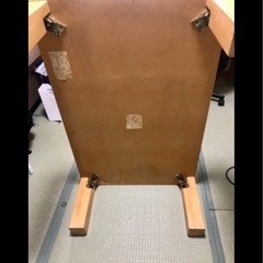折りたたみローテーブル　机の画像