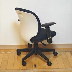プラス オフィスチェア Presea ローバック ホワイトシェル...