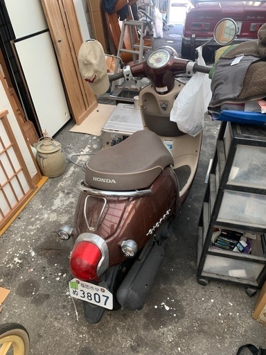 ジョルノ　ワンオーナー　傷あり　割れ無し　自賠責保険付