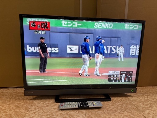 東芝32V型液晶テレビ 2019年製 YouTube、 Netflix動画視聴可 2019年製 東芝 32型 液晶テレビ YouTube Netflix