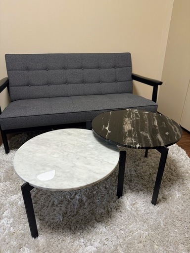 【美品】アルモニア　大理石センターテーブル　FIDU 楽天市場】テーブル 送料無料 センターテーブル 大理石テーブル