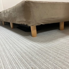 【セミダブルベッド】組立式簀子マットレスの画像