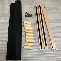 【セミダブルベッド】組立式簀子マットレスの画像