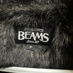 BEAMS モッズコート Mサイズオリーブの画像