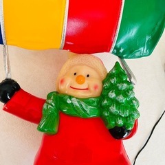 クリスマスライト　サンタクロース パラシュート　
の画像