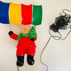 クリスマスライト　サンタクロース パラシュート　
の画像