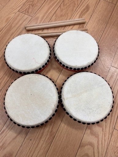 子ども用パーランクー（バチ付き）エイサー太鼓 (琉球サニー) て