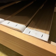 【多数返信中】セミダブル　ベッド木枠 の画像